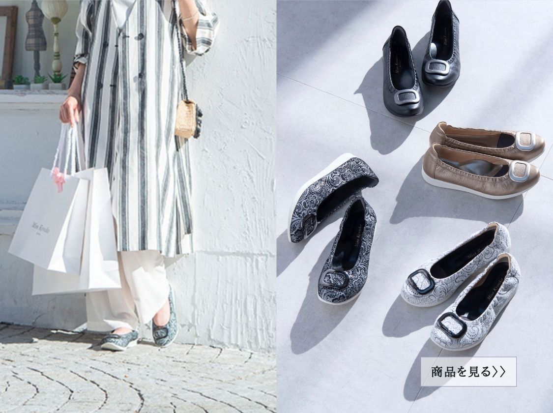 【107541】バックルバレエシューズ（PT）