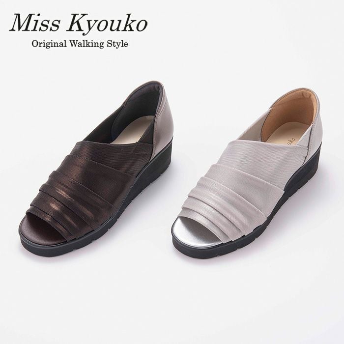 102008】箔メッシュサンダル 4E Miss Kyouko | MissKyouko公式通販